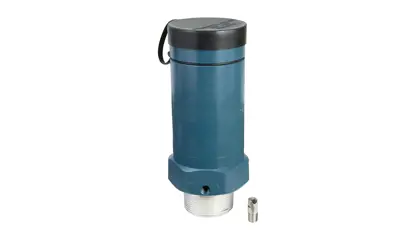 A blue external relief valve LPG NH3