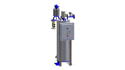 3D illustration of a Waterbath Vapouriser