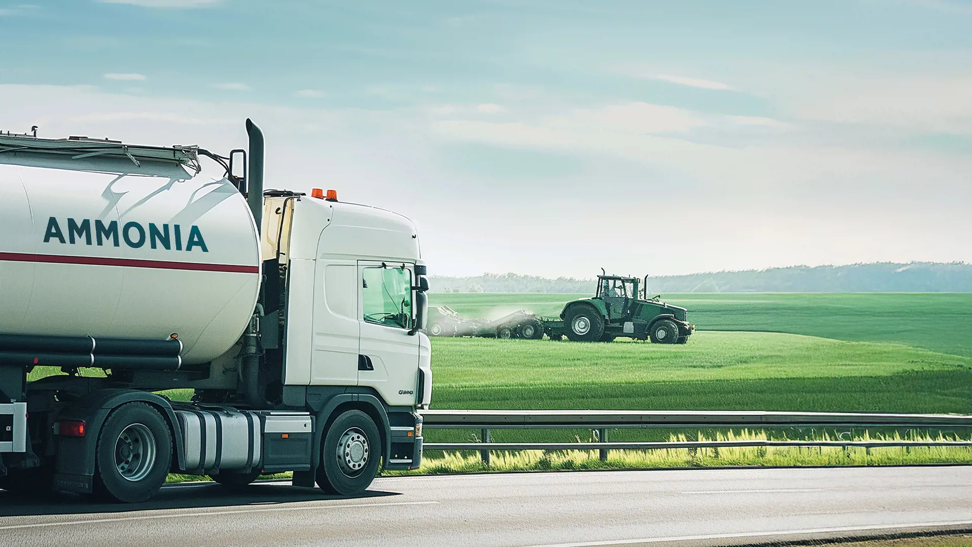 Tractor Applying Anhydrous Ammonia